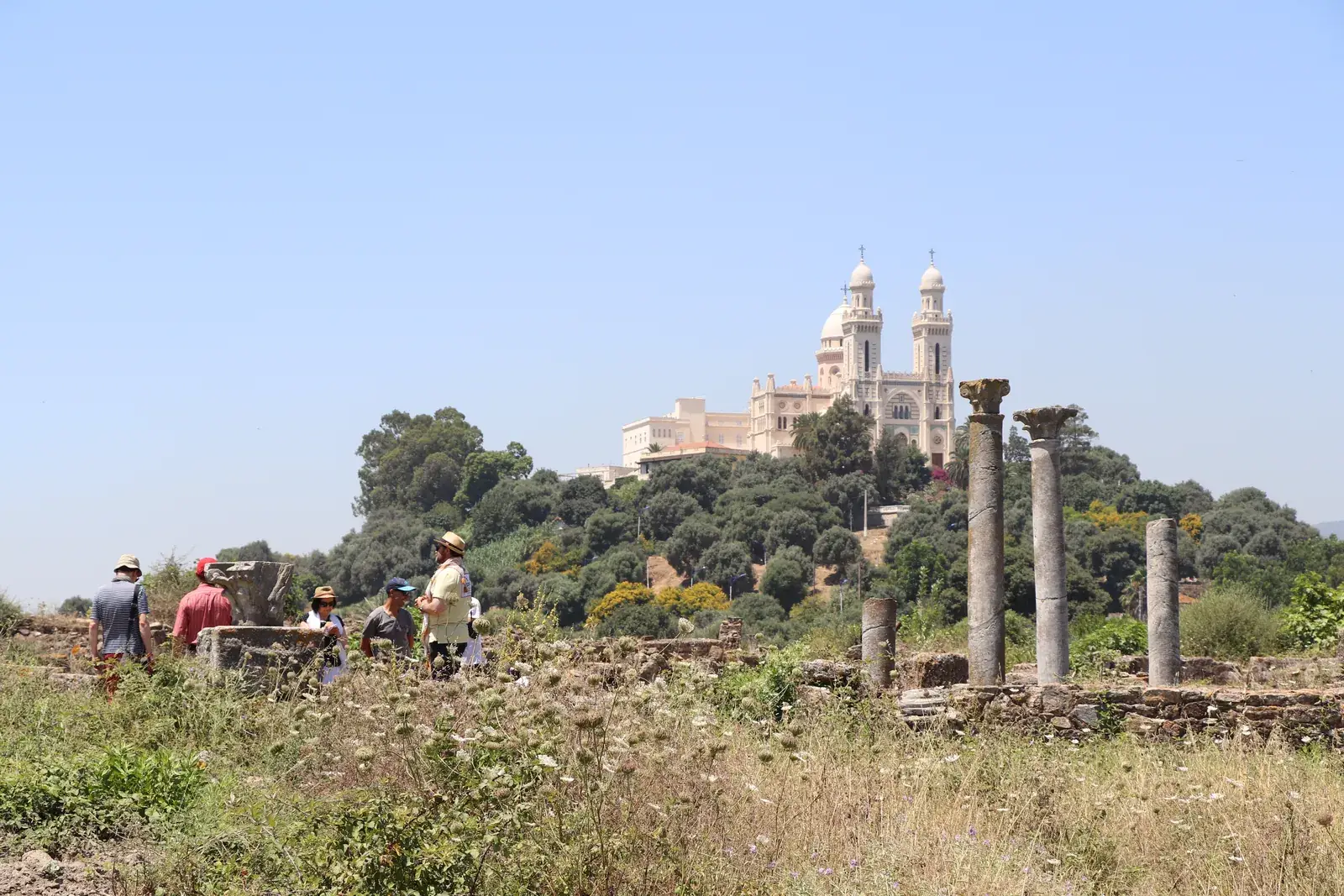 Site antique d’Hippone et basilique Saint-Augustin à Annaba, Algérie