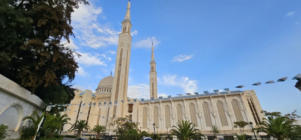 Minarets de la mosquée Émir Abdelkader, Constantine, Algérie