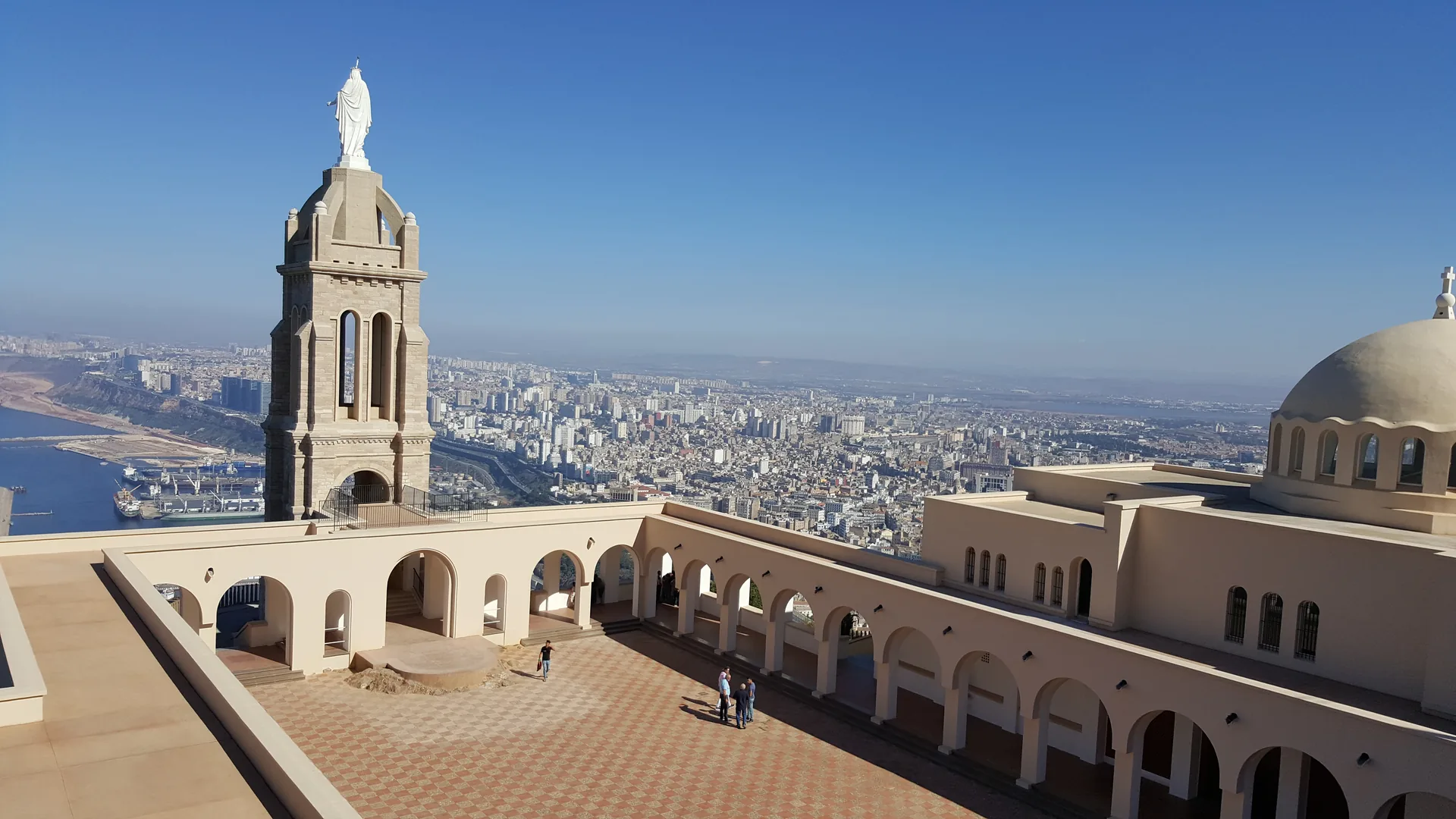 Chapelle de Santa Cruz sur le mont Murdjadjo, Oran, Algérie