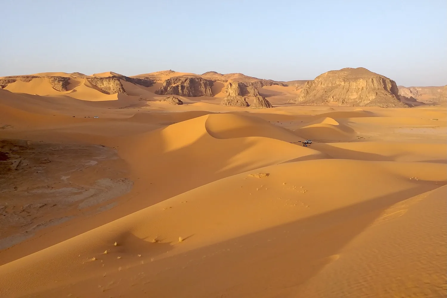 Erg Admer, mer de dunes au sud de Djanet, Algérie