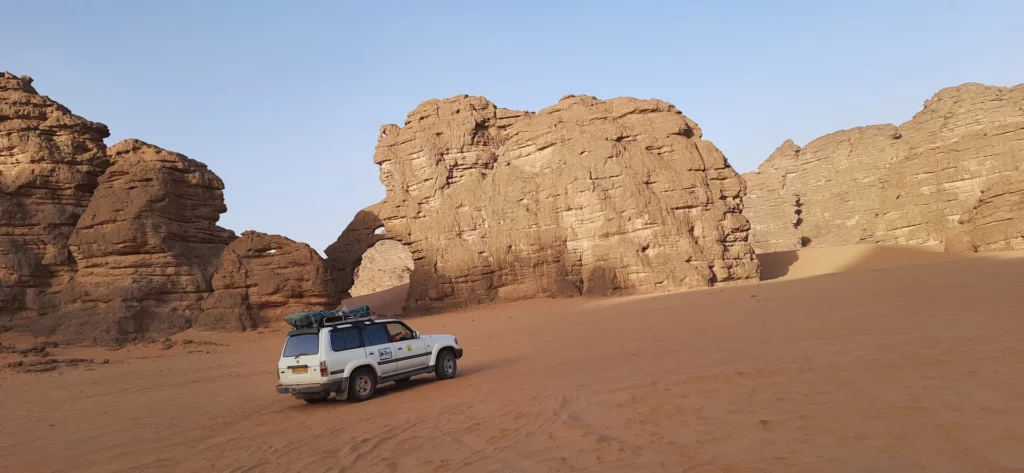Raid en 4x4 dans le désert de Djanet, Algérie