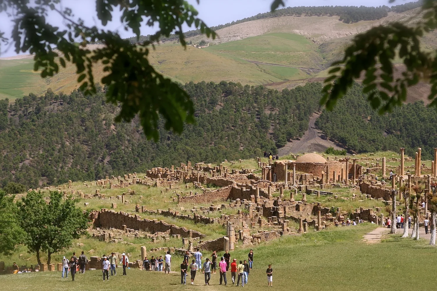 Site archéologique romain de Djémila, Algérie