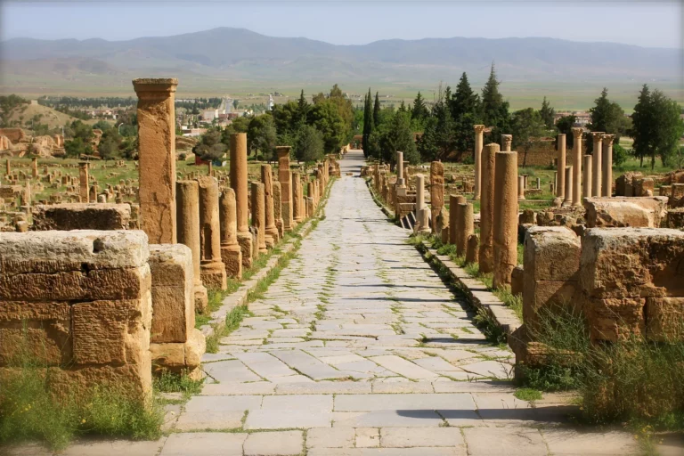 Site romain de Djémila, patrimoine mondial UNESCO, Algérie